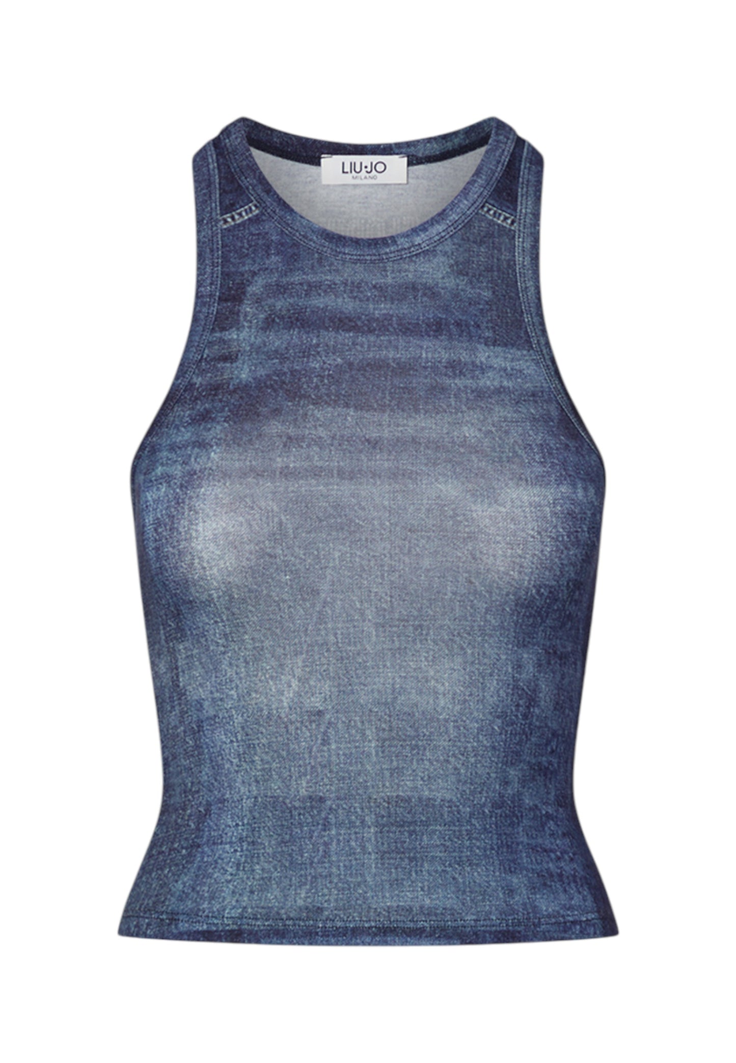 Top  Donna Liu Jo Effetto Denim Liu Jo feat ELODIE UA6505J1624