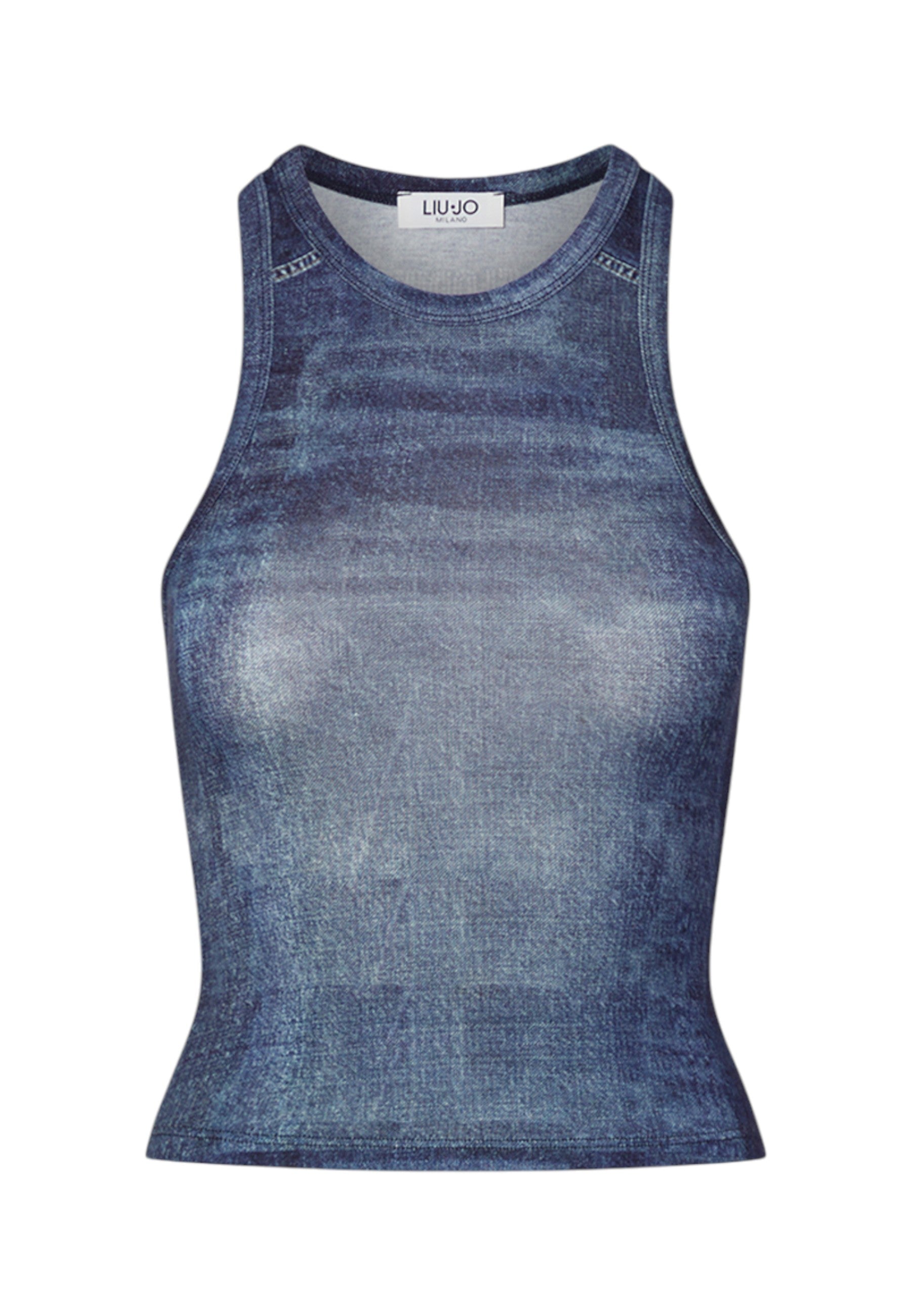 Top  Donna Liu Jo Effetto Denim Liu Jo feat ELODIE UA6505J1624