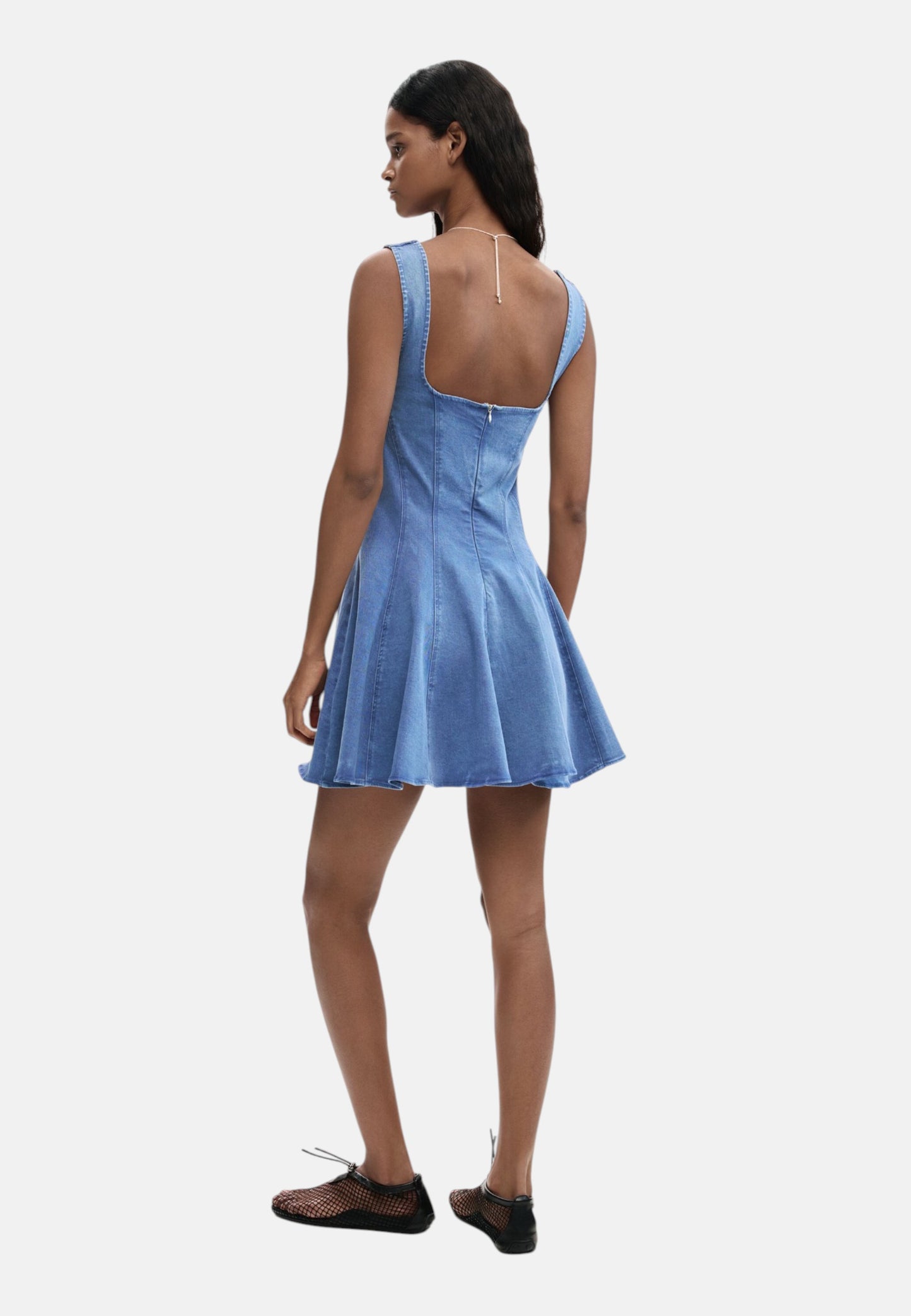 Vestiti  Donna Desigual  Vest Skater Pink 26SWVW49