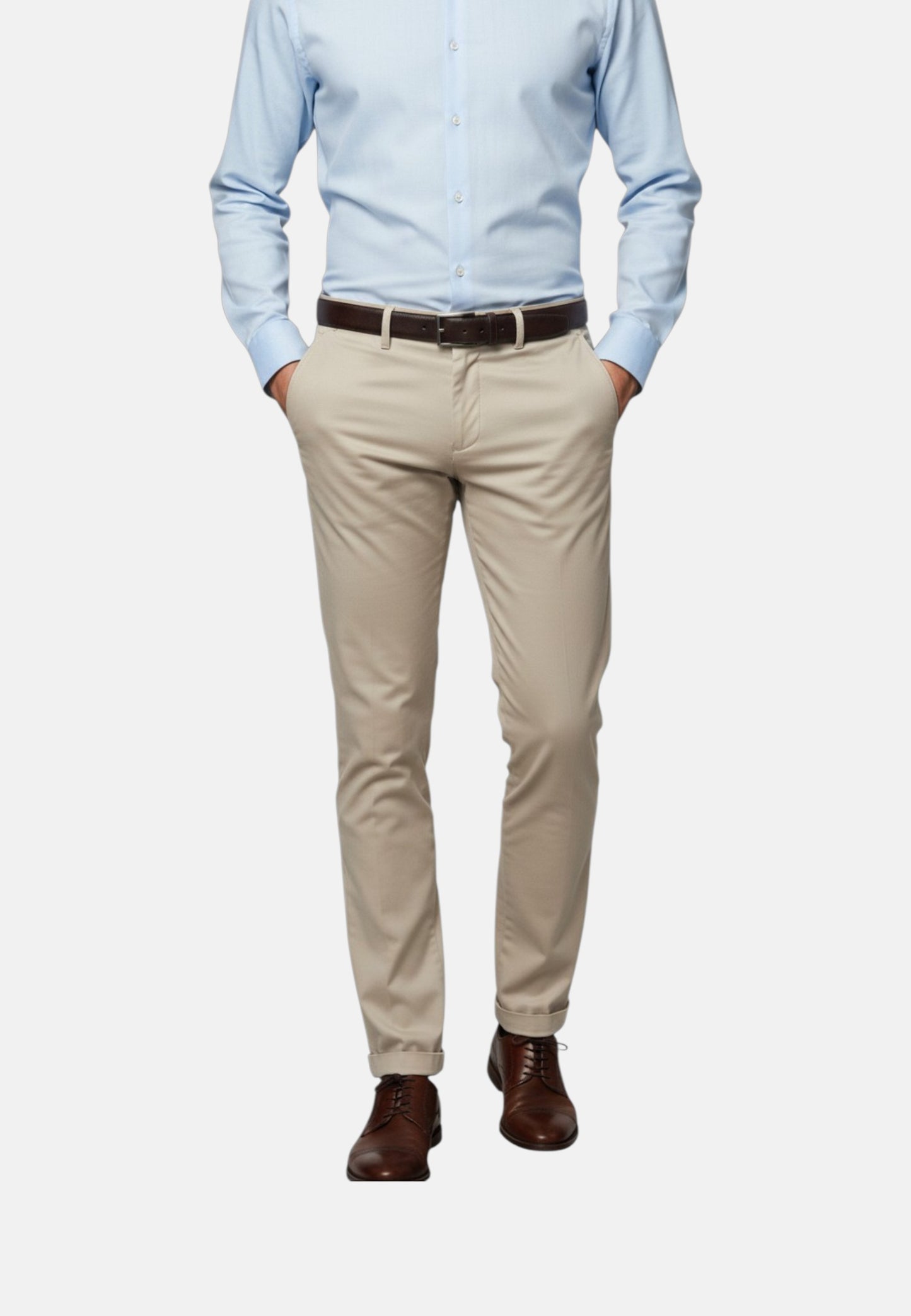 Pantaloni Slim Fit Uomo Harmont & Blaine Chino Basic  WSQ360053085