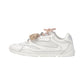 Sneakers Basse Donna Pinko In Pelle Di Vitello/Mesh Con Lacci Doppi, Cristallo E Charm Yulia 01 SS0185P132