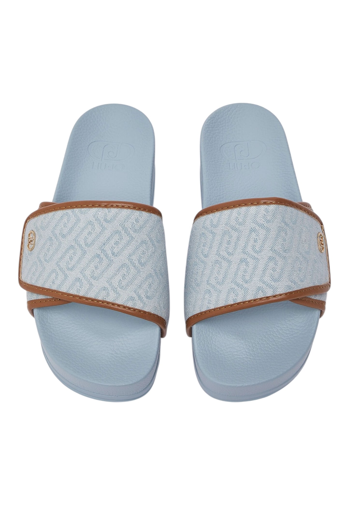 Ciabatte  Donna Liu Jo Monogram Denim Mykonos 04 BA6079TX523