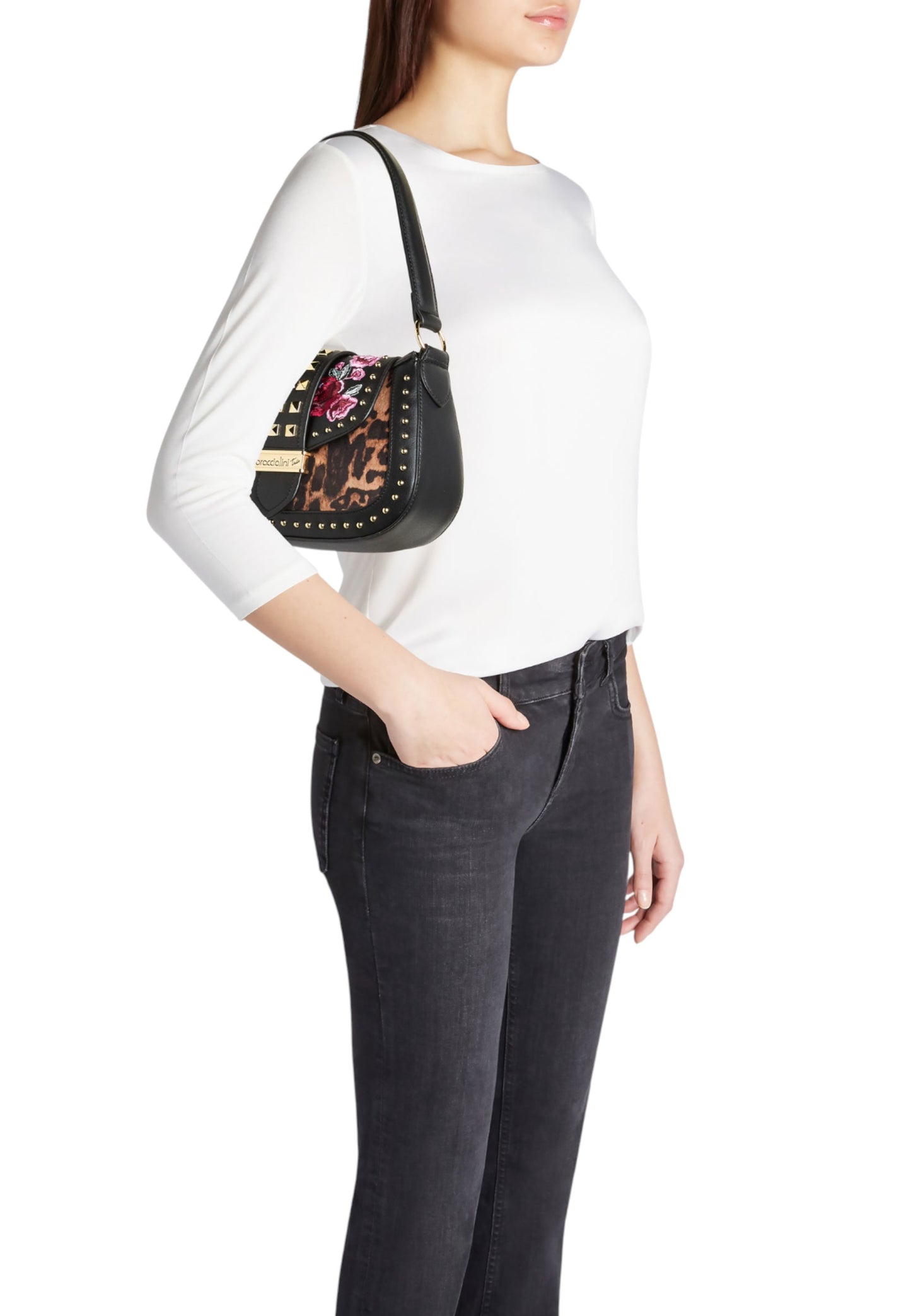 Borsa A Spalla Donna Braccialini Hobo Rock B18602YY