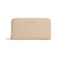 Portafoglio Con Zip Donna Coccinelle In Pelle Martellata Metallic Soft Large E2MW5113201
