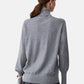 Maglia Collo Alto Donna Liu Jo Manche Raglan Con Bracciale  CF6039MA82O
