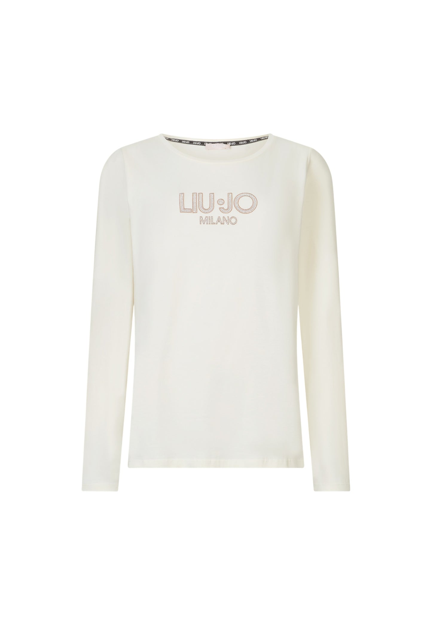 T-Shirt Manica lunga Donna Liu Jo  Liujo Studs TF5169JS003