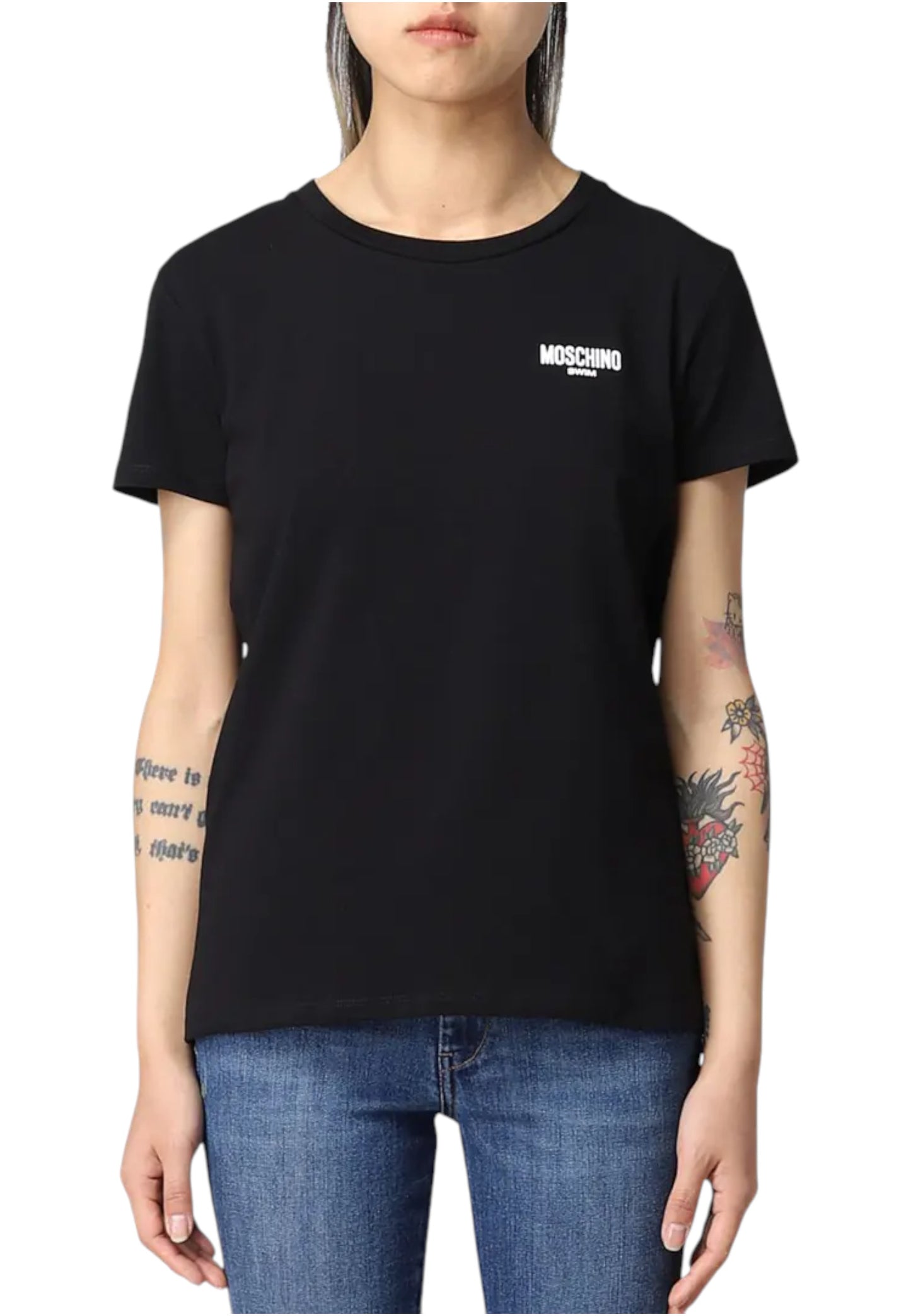 T-Shirt Manica Corta Donna Moschino   A19012123