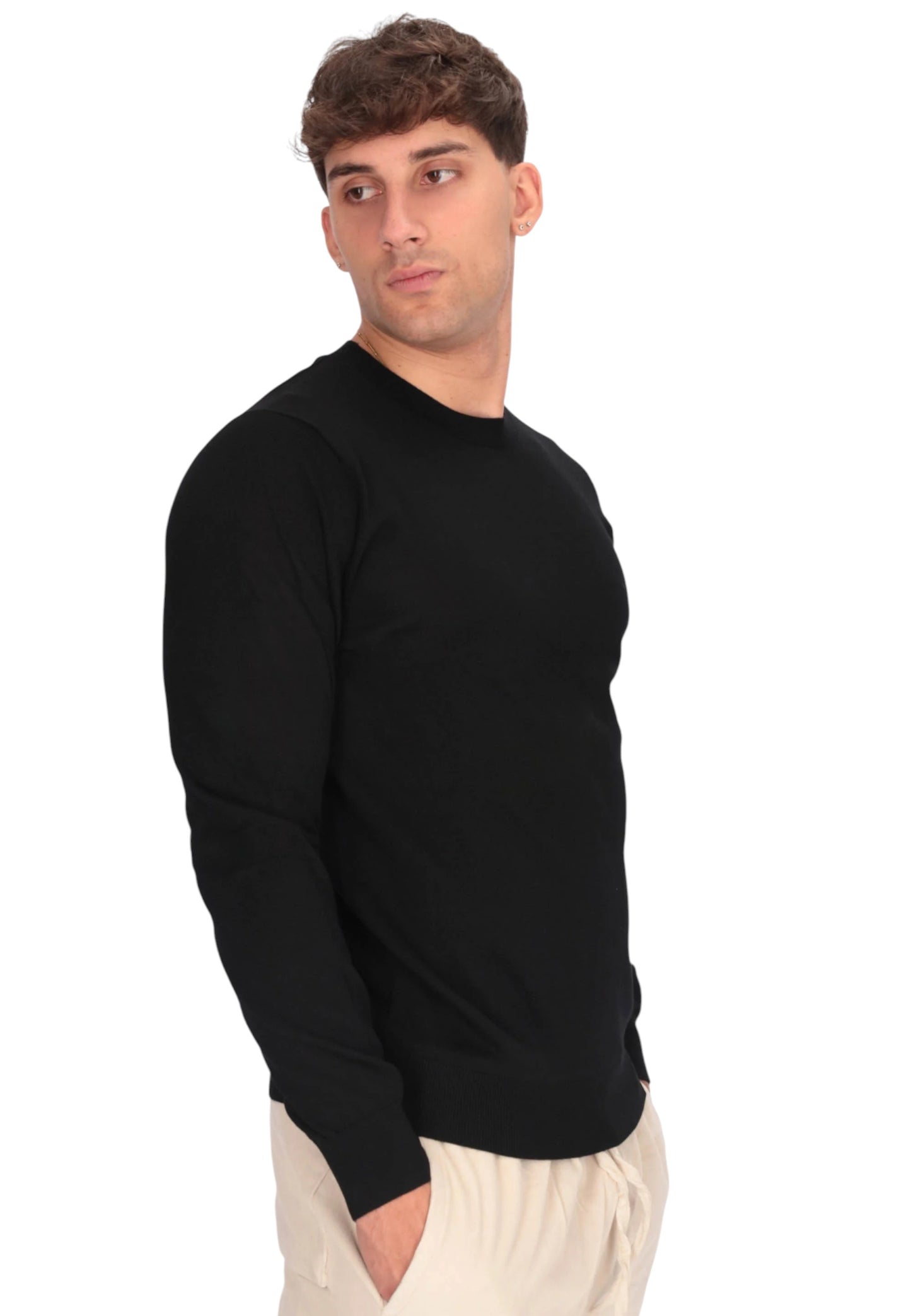 Maglia A Girocollo Uomo Liu Jo   QXX065MA19R