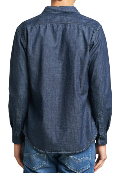 Camicia Manica lunga Uomo Replay In Denim Lavaggio Rinse  M4124 .000.860 B04