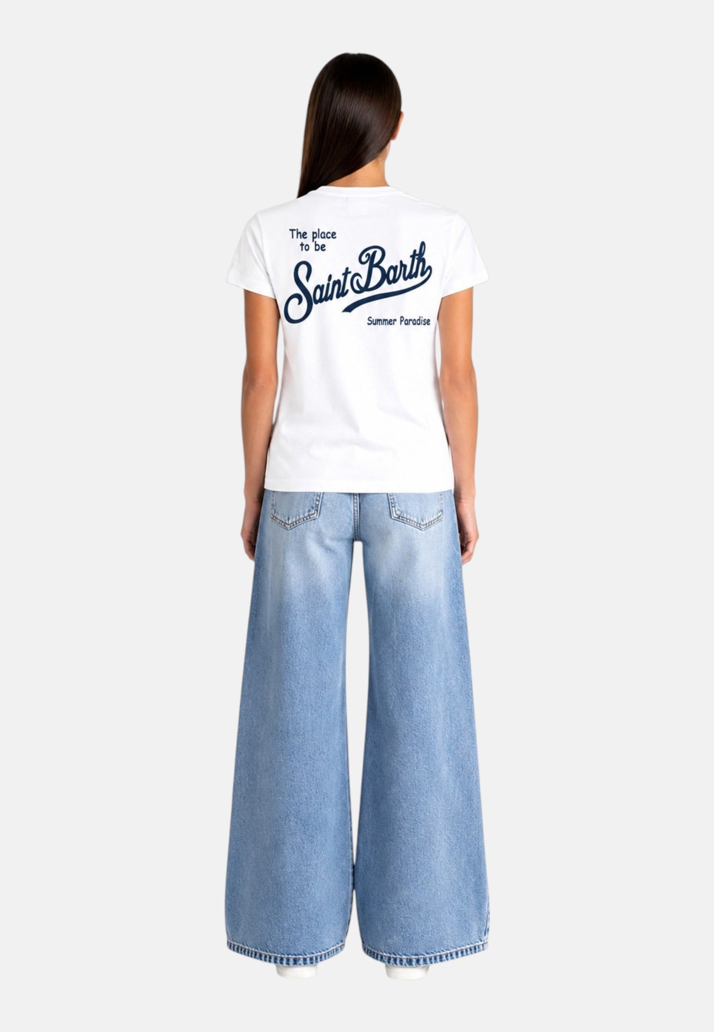 T-Shirt Manica Corta Donna Mc2 Saint Barth Sb Classic Emilie EMI0001