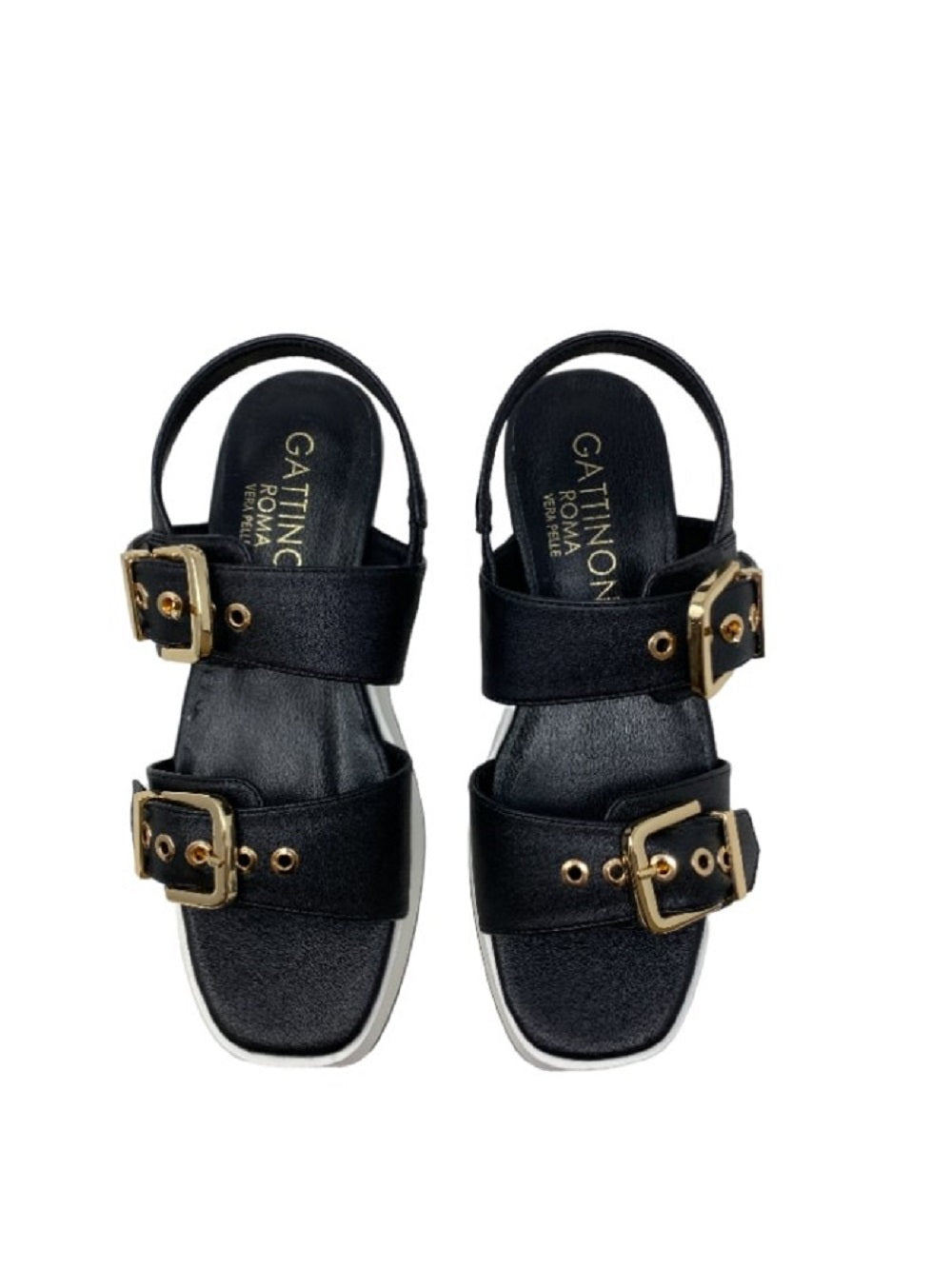 Sandali Con Zeppa Donna Gattinoni   PENWT1272WCA