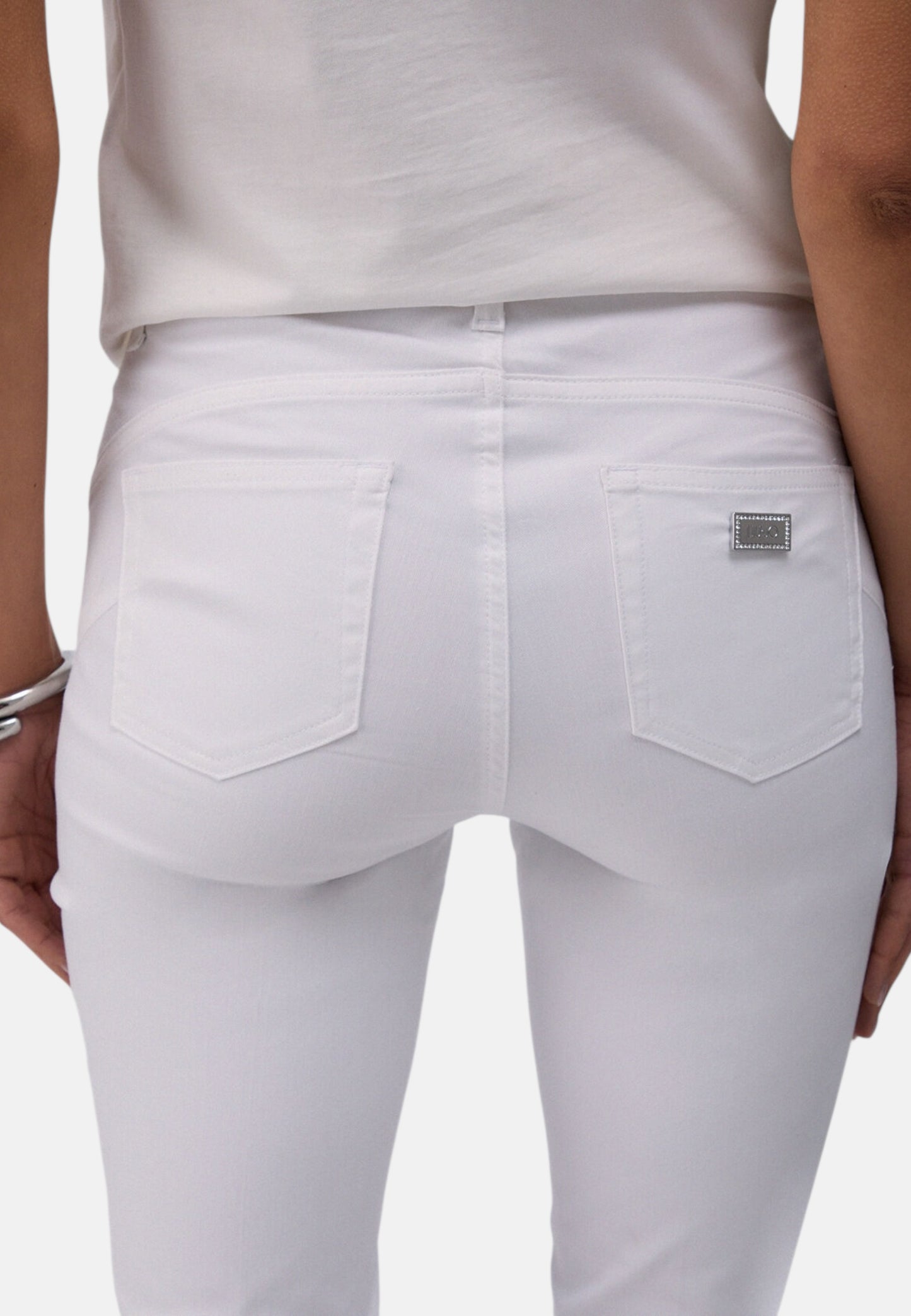 Pantaloni Skinny Fit Donna Liu Jo Vita Regolare Monroe WA6255T7144