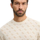 Maglione A Girocollo Uomo Guess  Humbert 4G Logo M5YR10Z3OE2