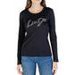 T-Shirt Manica lunga Donna Liu Jo  Faded Liujo Silver UF5283JS923