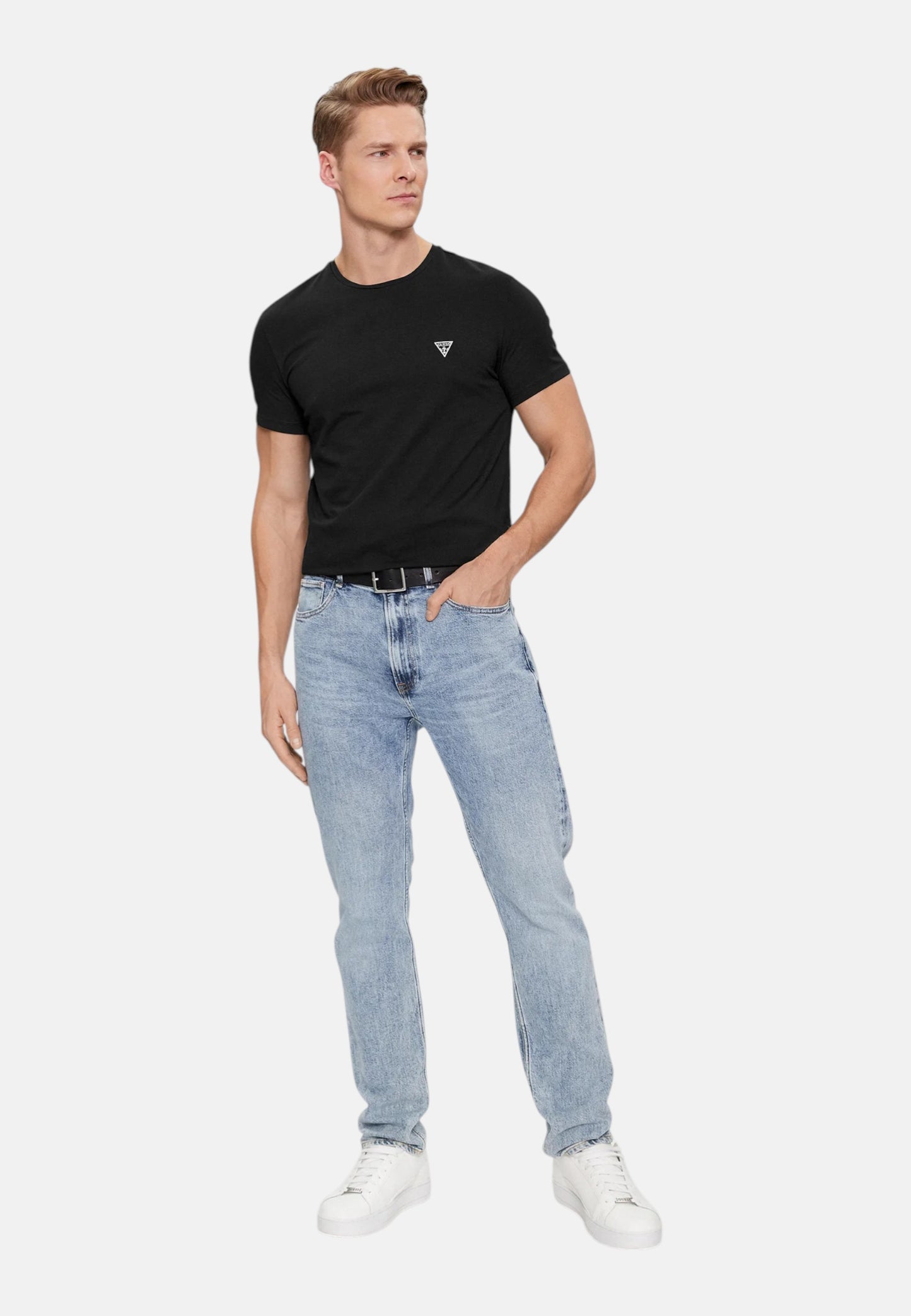 T-Shirt Manica Corta Uomo Guess  Caleb Hero U97M00KCD31