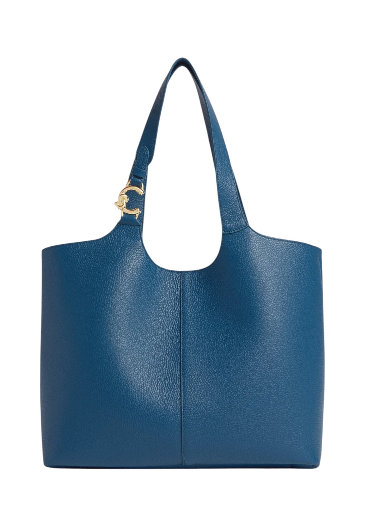 Borsa A Spalla Donna Coccinelle In Pelle Martellata Coccinelle C-Easy Large E1SHA110101