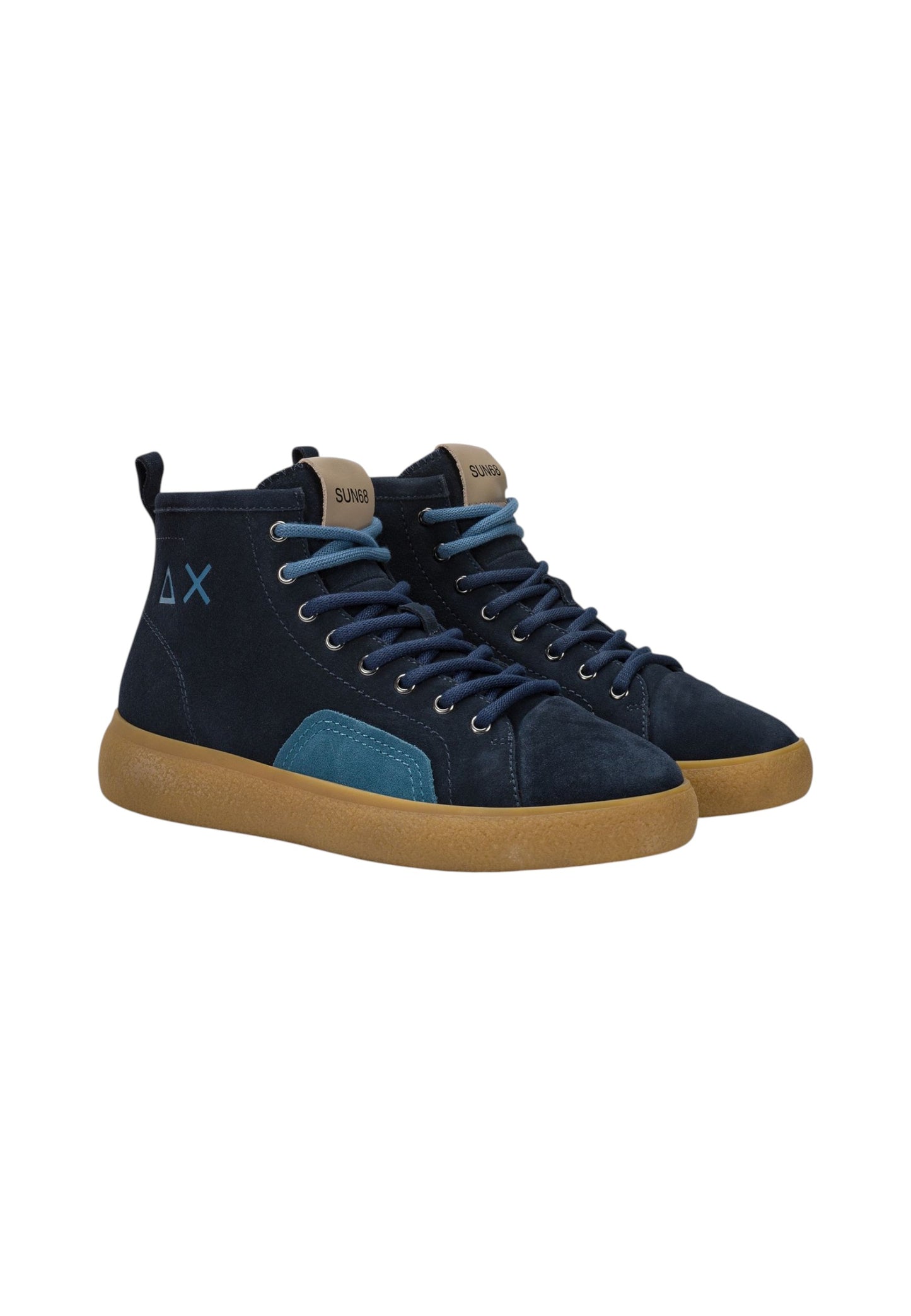 Sneakers Basse Uomo Sun68  Luis Midi Suede Z45145
