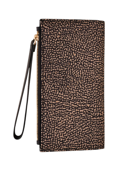 Portafoglio Con Patta Donna Borbonese Laccetto e Porta Telefono Classica 930162I15