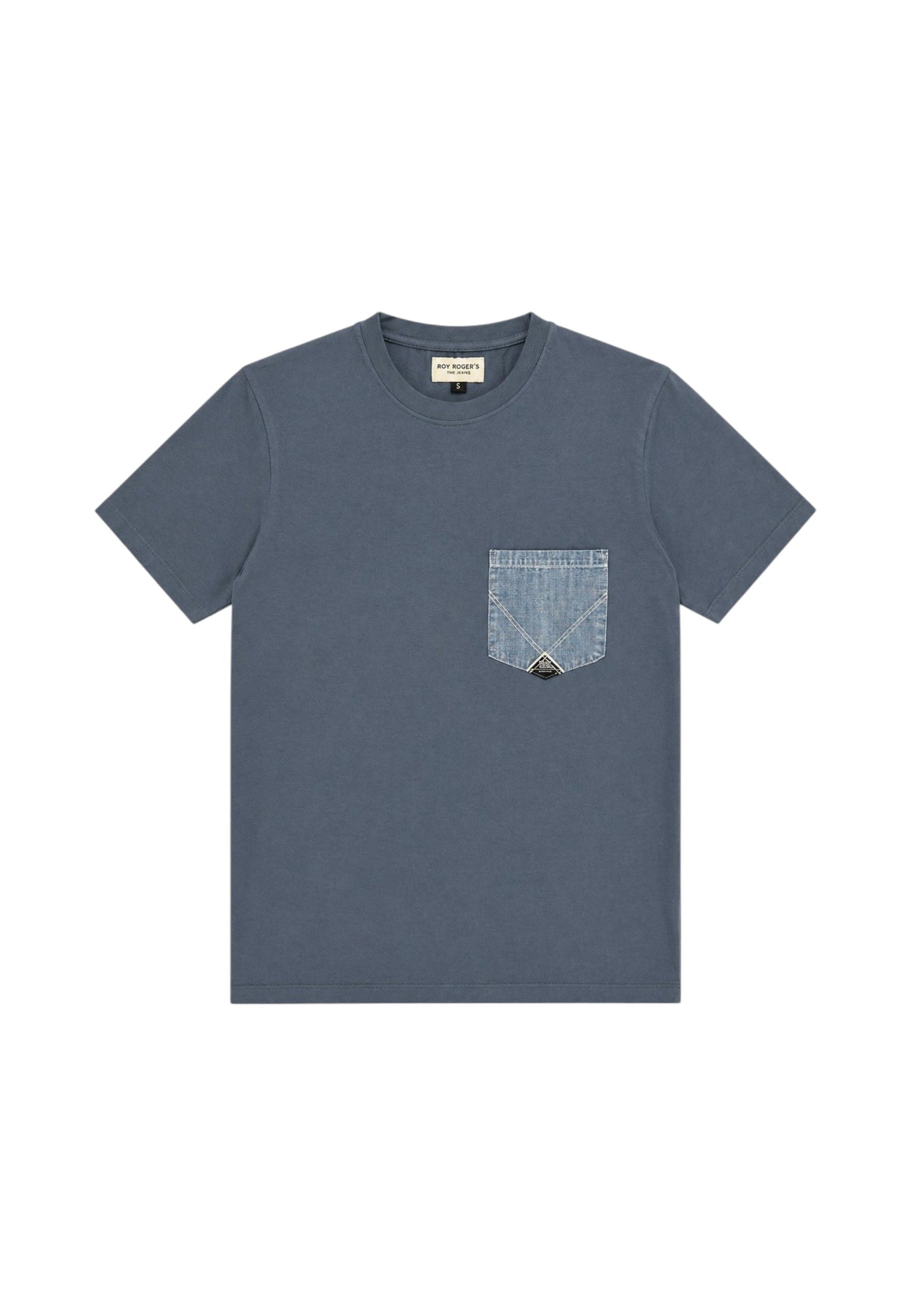 T-Shirt Manica Corta Uomo Roy Roger's In In Jersey Pesante  RRU90171CA160111