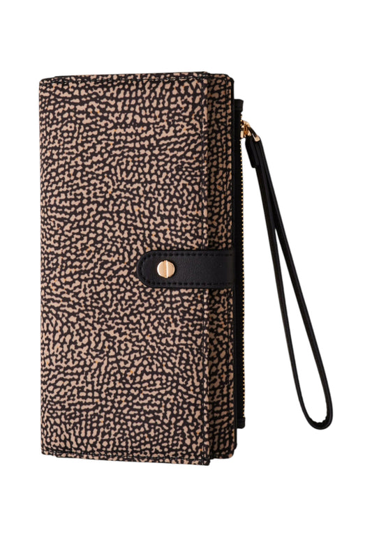 Portafoglio Con Patta Donna Borbonese Laccetto e Porta Telefono Classica 930162I15