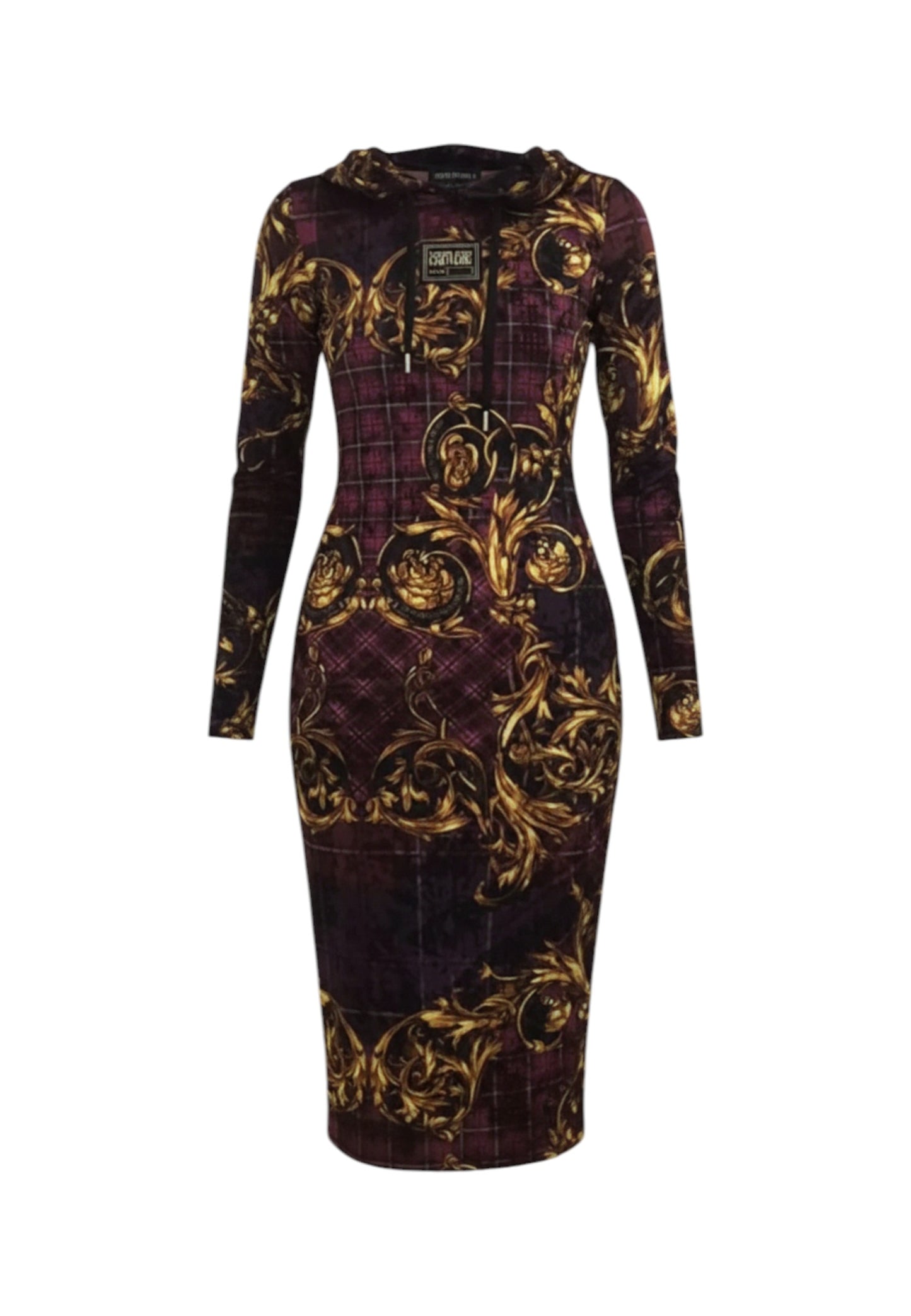 Vestito Midi Donna Versace Jeans Couture Al Ginocchio  71HAO927