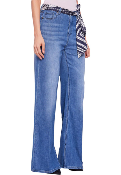 Jeans Wide Leg Donna Gaudi
