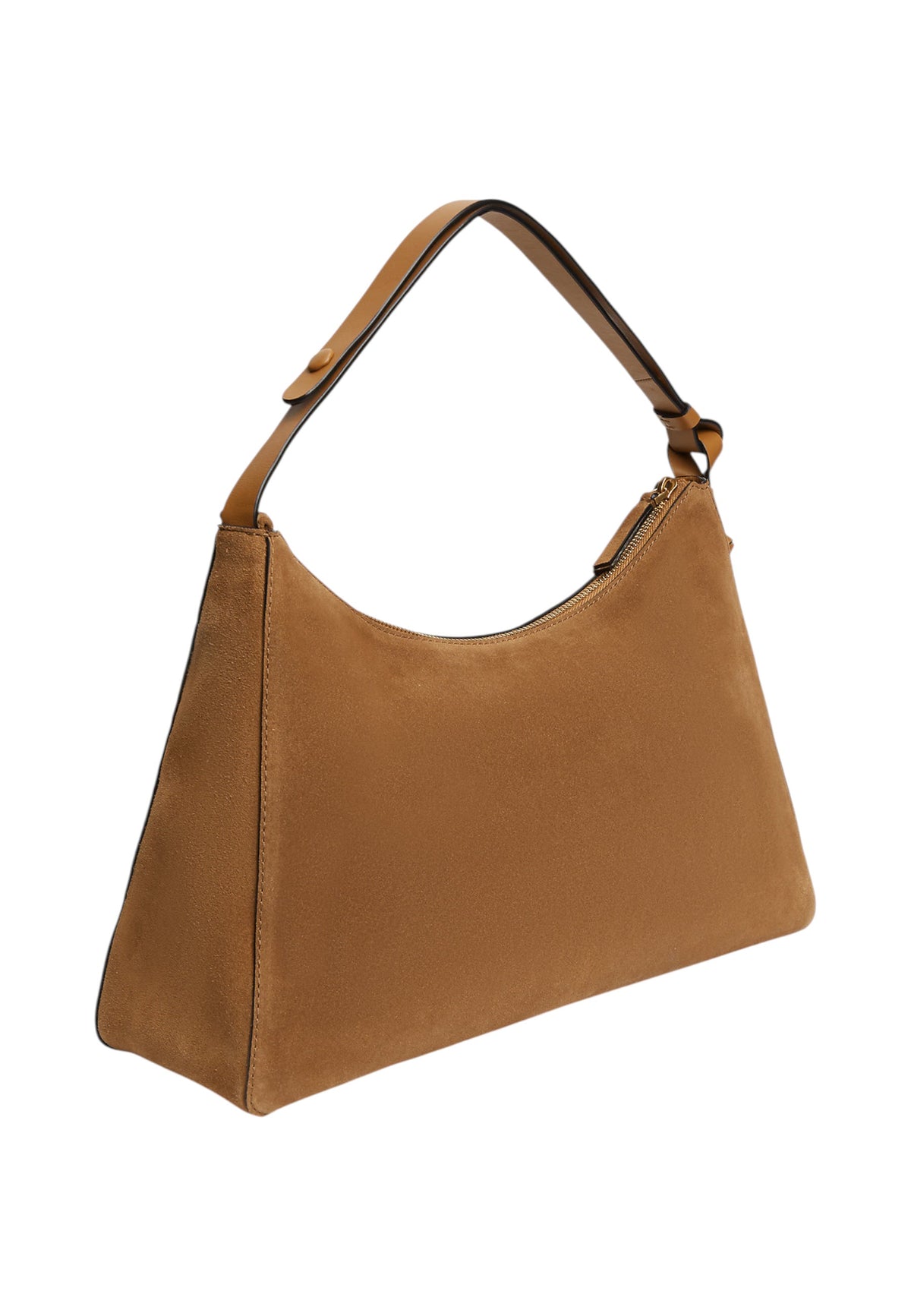 Borsa A Spalla Donna Tommy Hilfiger Shoulder Bag Suede Th Statement AW0AW18824