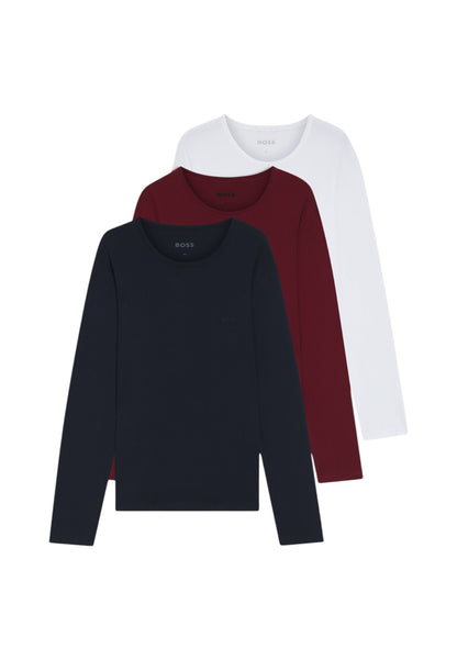 T-Shirt Manica lunga Uomo Boss 3 Pack Classic 50492321