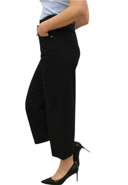 Pantaloni  Donna Kocca Crop Larghi A Vita Alta Kleo P24PPC1833ABUN2322