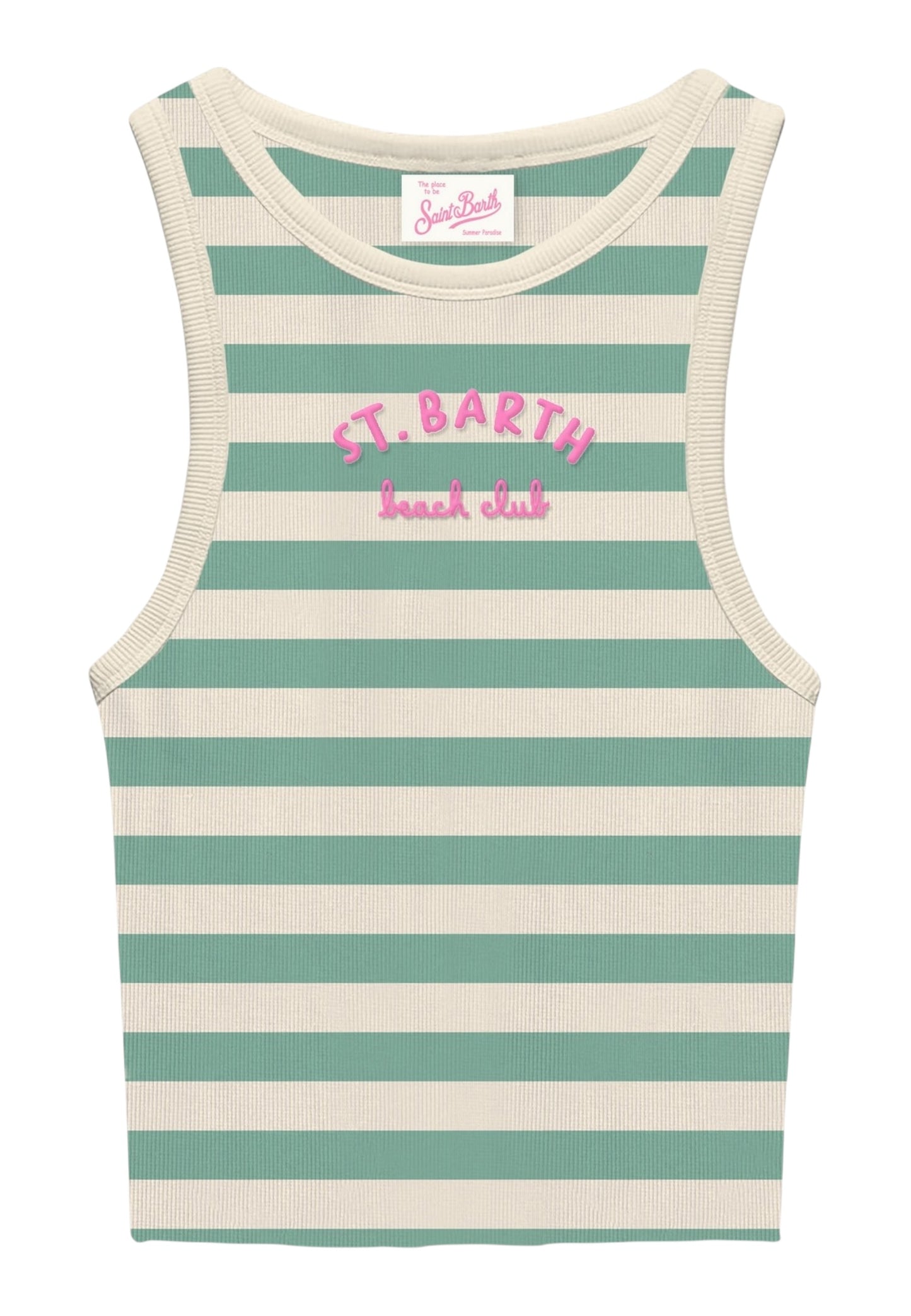 Canotta  Donna Mc2 Saint Barth Rib Beach Club Stripes Emb Ada AAD001