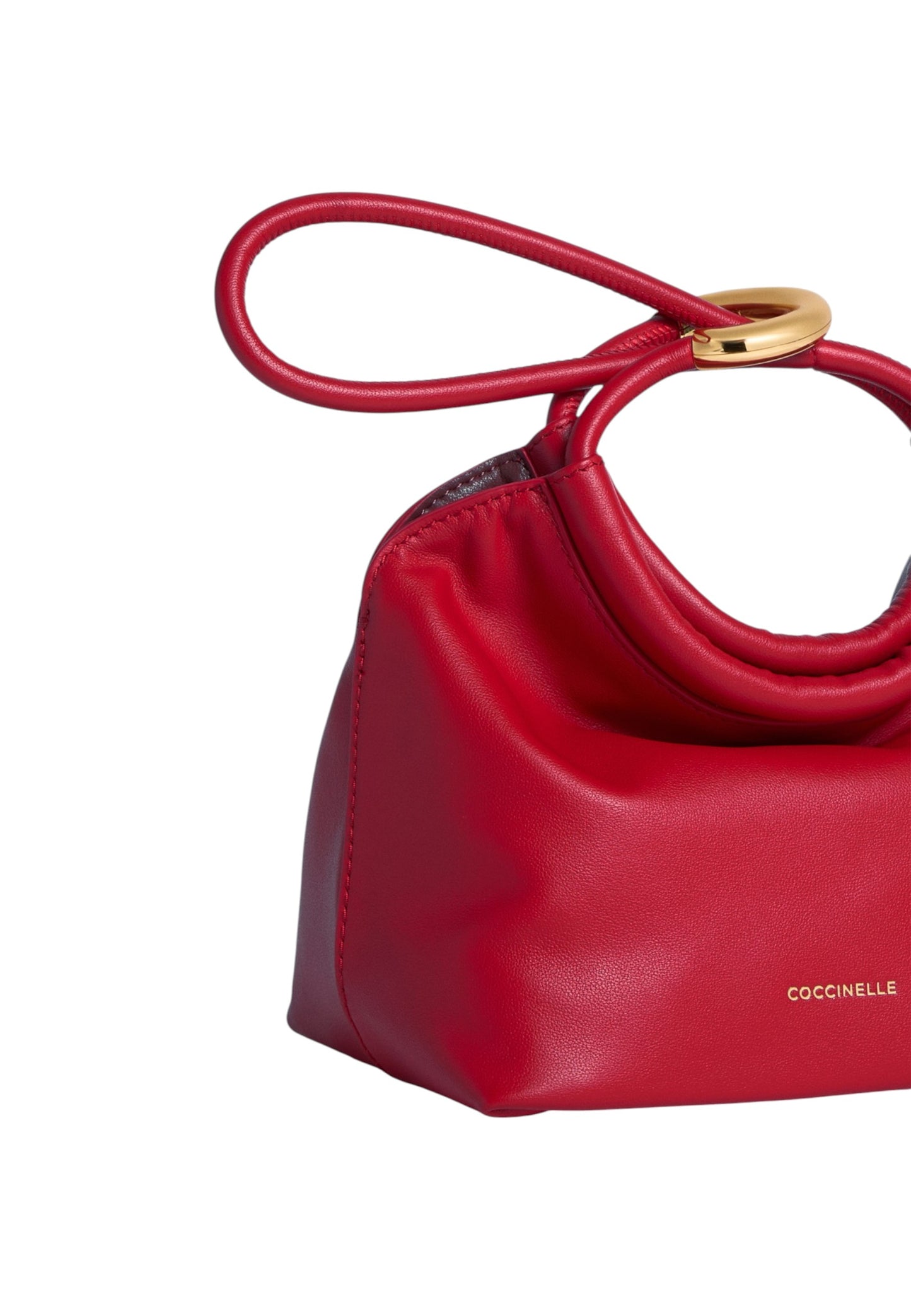 Borsa A Mano Donna Coccinelle In Pelle Liscia Coccinelle Finn Pouch Small E1UAA580101