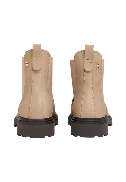Stivaletti Chelsea Donna Tommy Hilfiger  Th Nubuck Cleated FW0FW09041