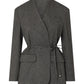Giacca Blazer Donna Liu Jo Lurex Con Cintura  CF6218T800A
