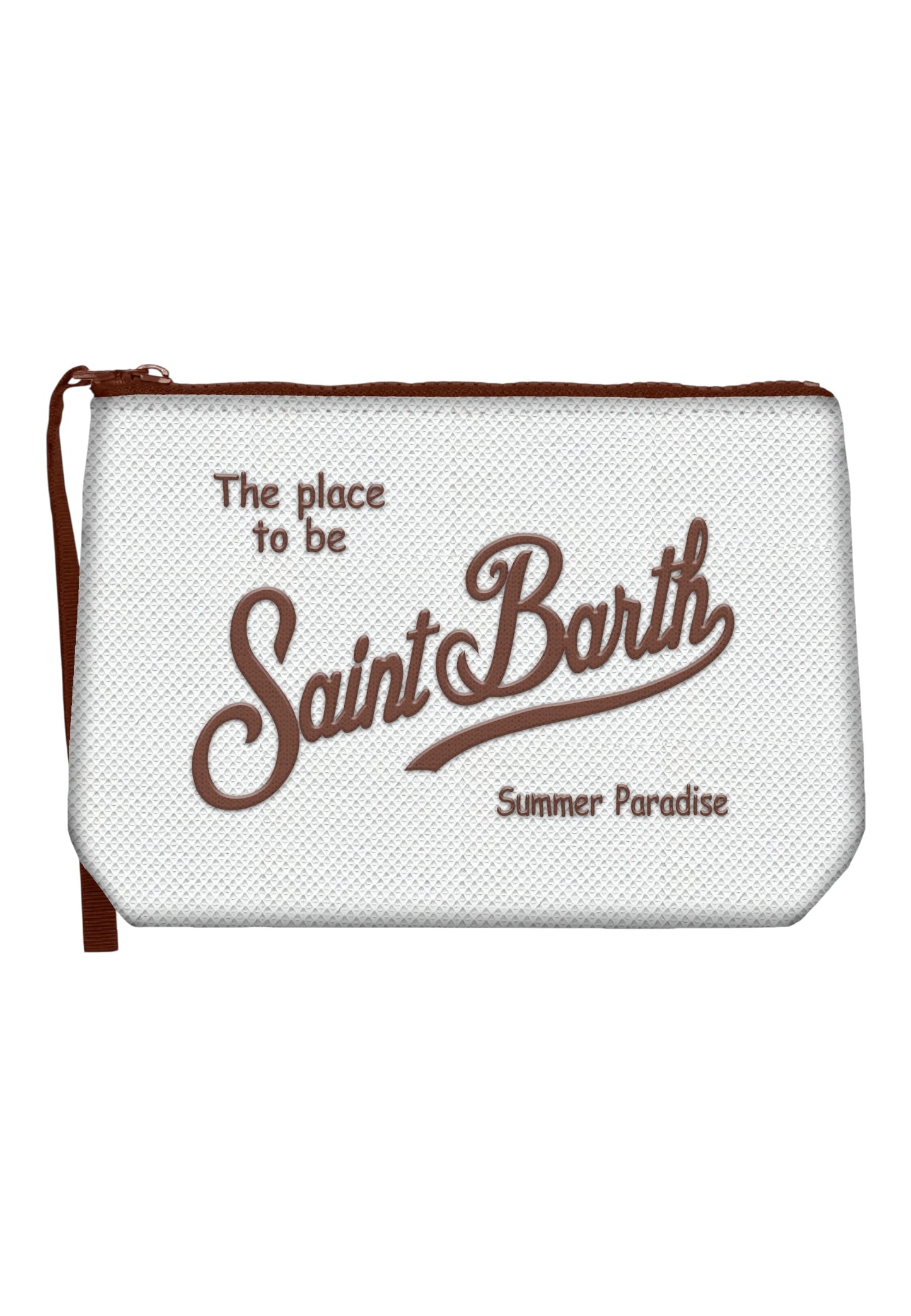 Pochette  Unisex Mc2 Saint Barth Bianco Aline Piquet ALI0008