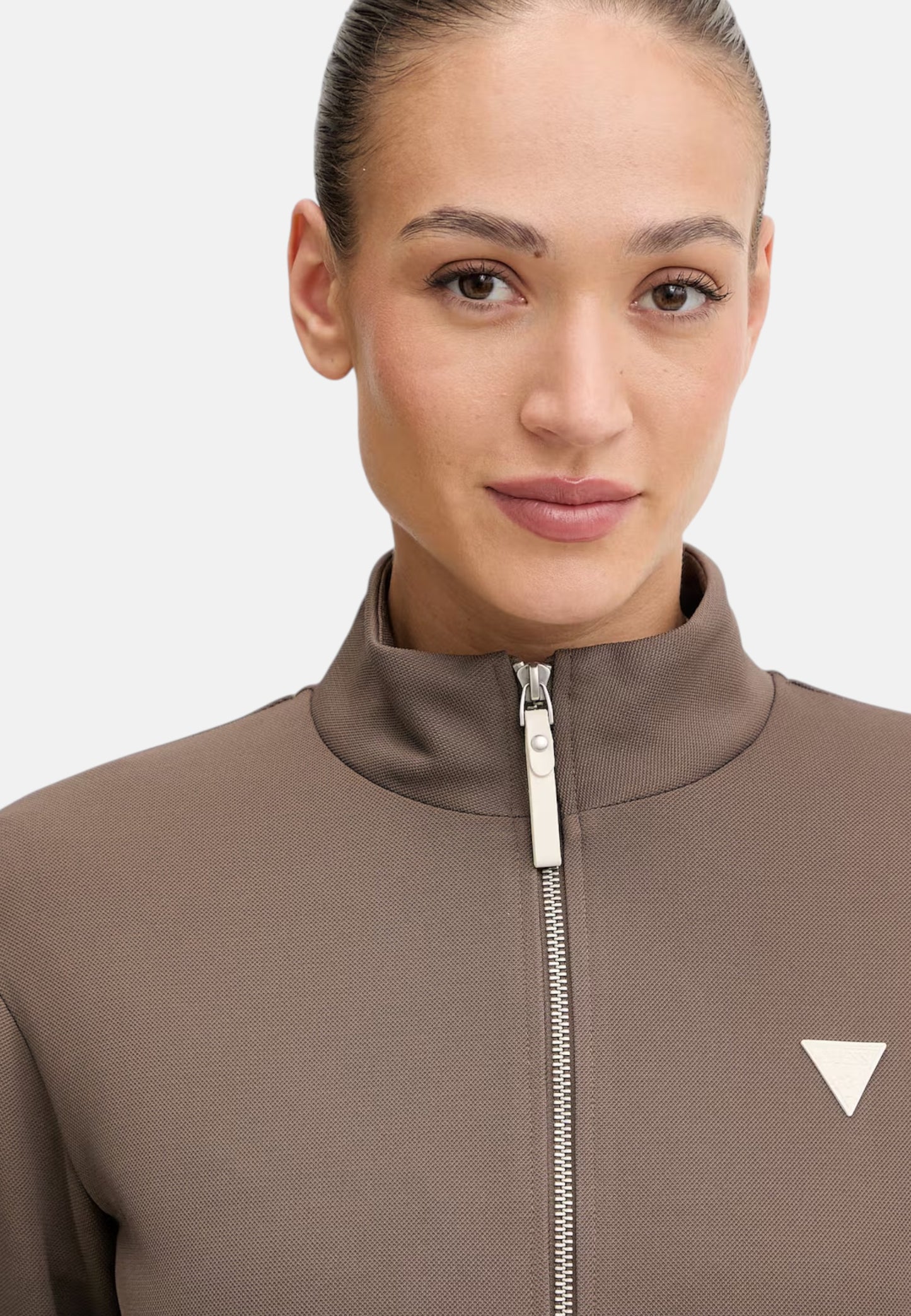 Felpa Con Zip Donna Guess  Marlene V6RQ09KCYF2