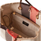 Borsa A Spalla Donna Borbonese Shopping Medium in Tessuto Jacquard Flight 910104010378