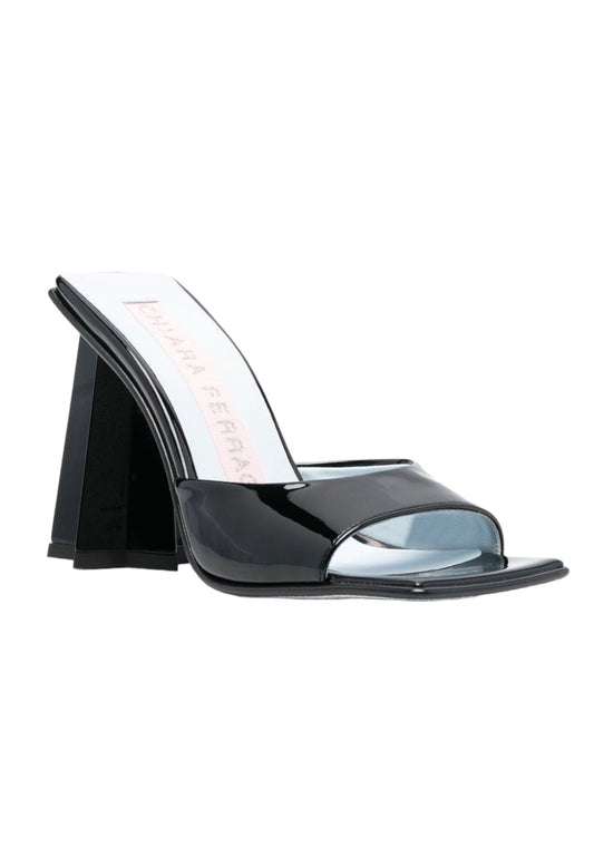 Sandali Con Tacco Donna Chiara Ferragni  Star Heel 100 Mule Patent CF3139
