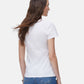 T-Shirt Manica Corta Donna Liu Jo Liujo Red Blooming Eco Line WA6493JS923