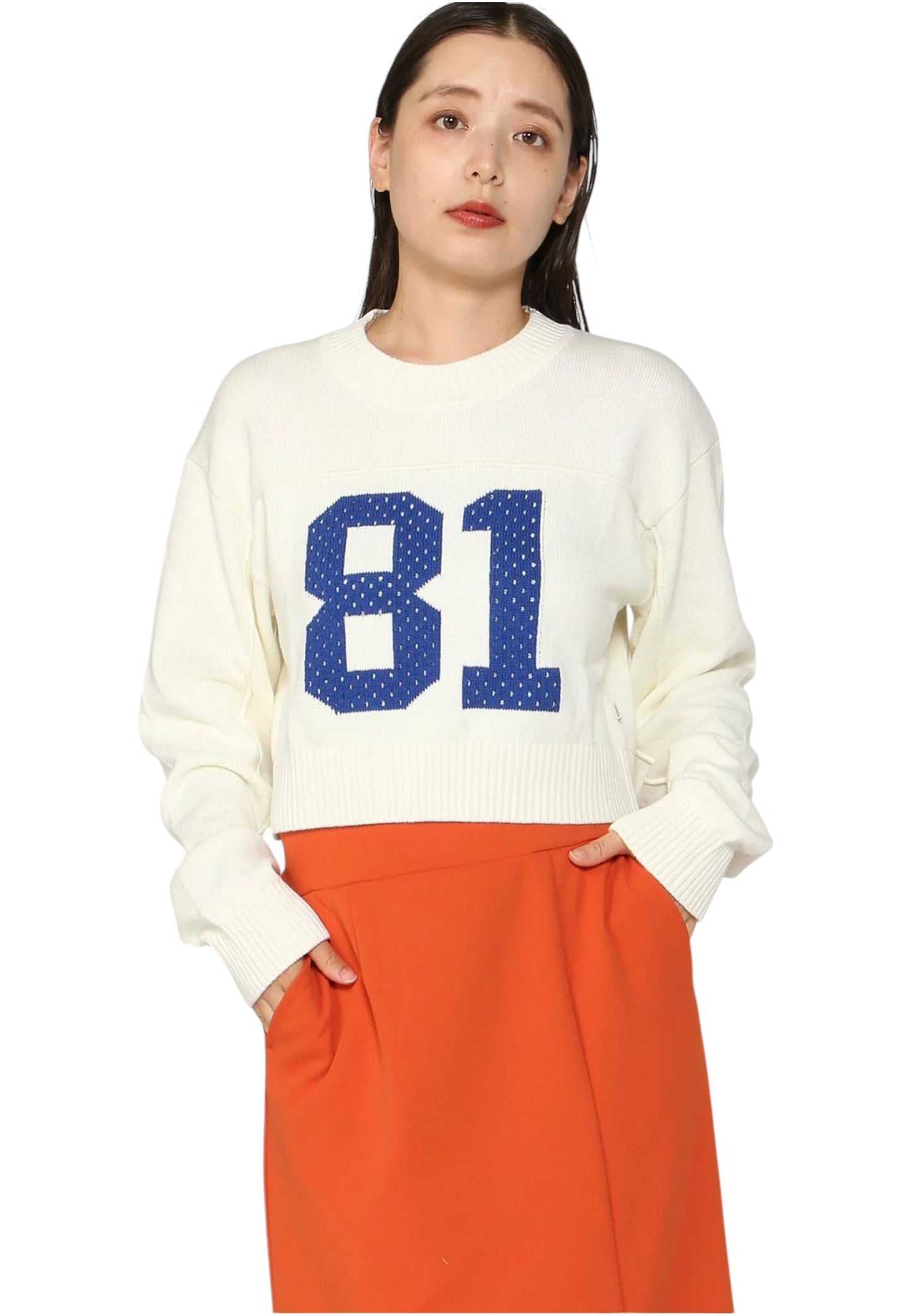 Maglione A Girocollo Donna Guess  Gj Crop 81 W5YR33Z3HM1