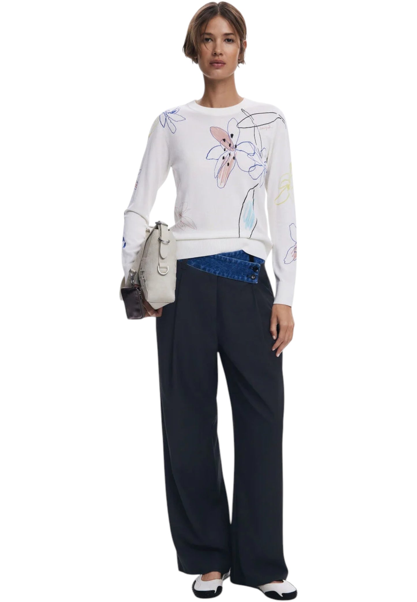 Maglione  Donna Desigual  Jers Arty 25WWJF33