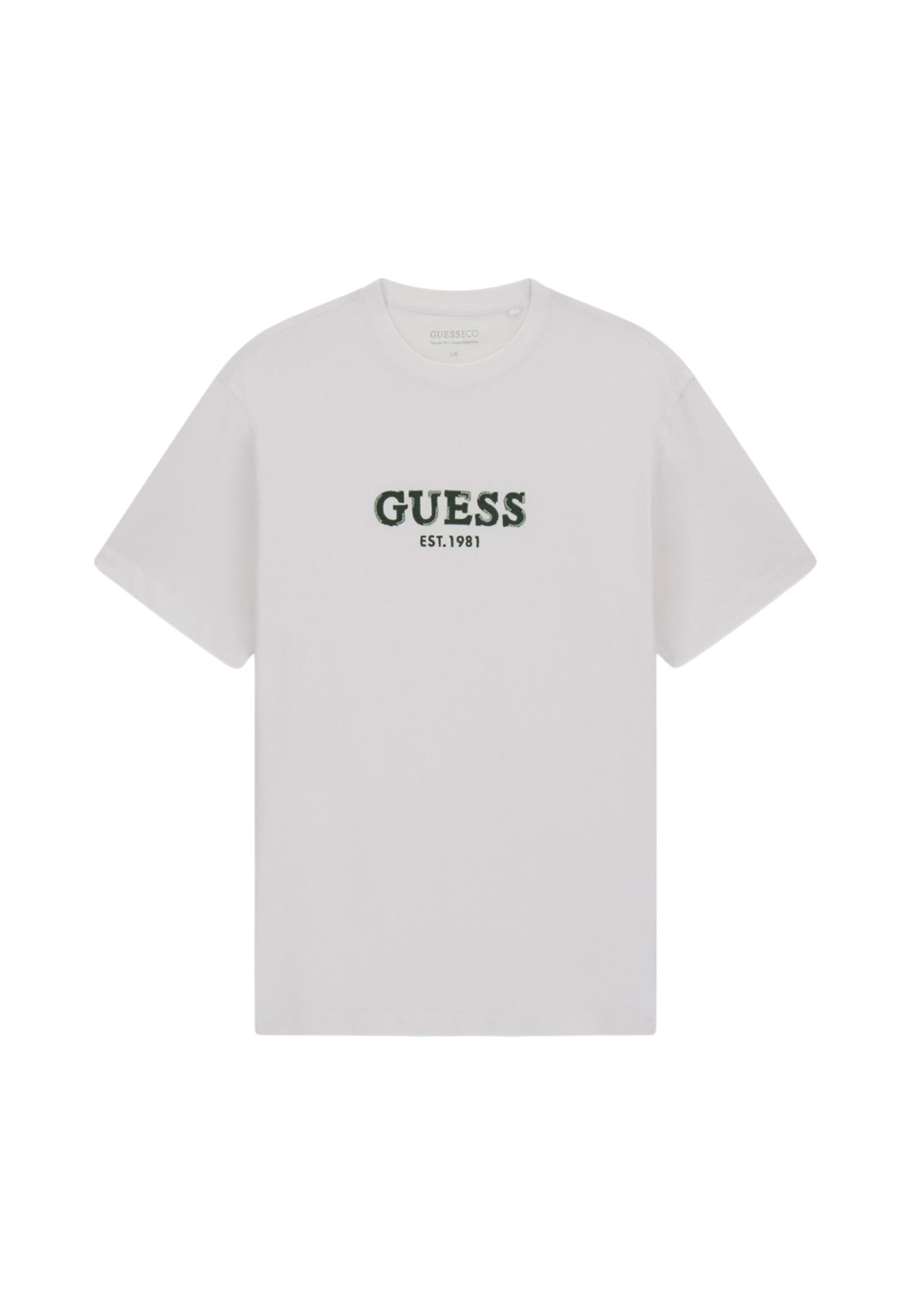T-Shirt Manica Corta Uomo Guess  uess Logo Contrast Stit M6GI16K3032