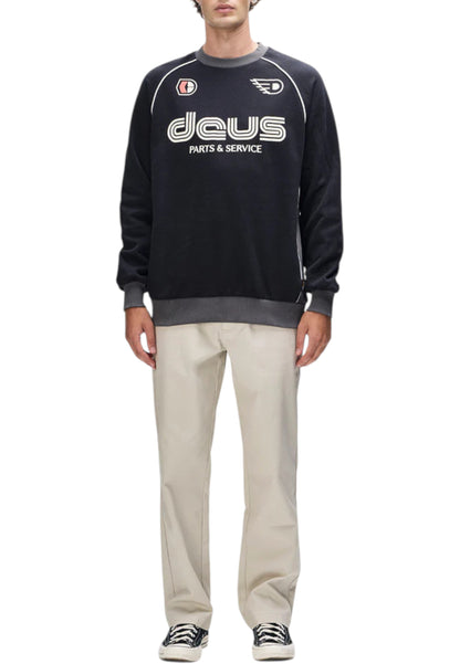 Felpa A Girocollo Uomo Deus Ex Machina  Power Shift DMF258320