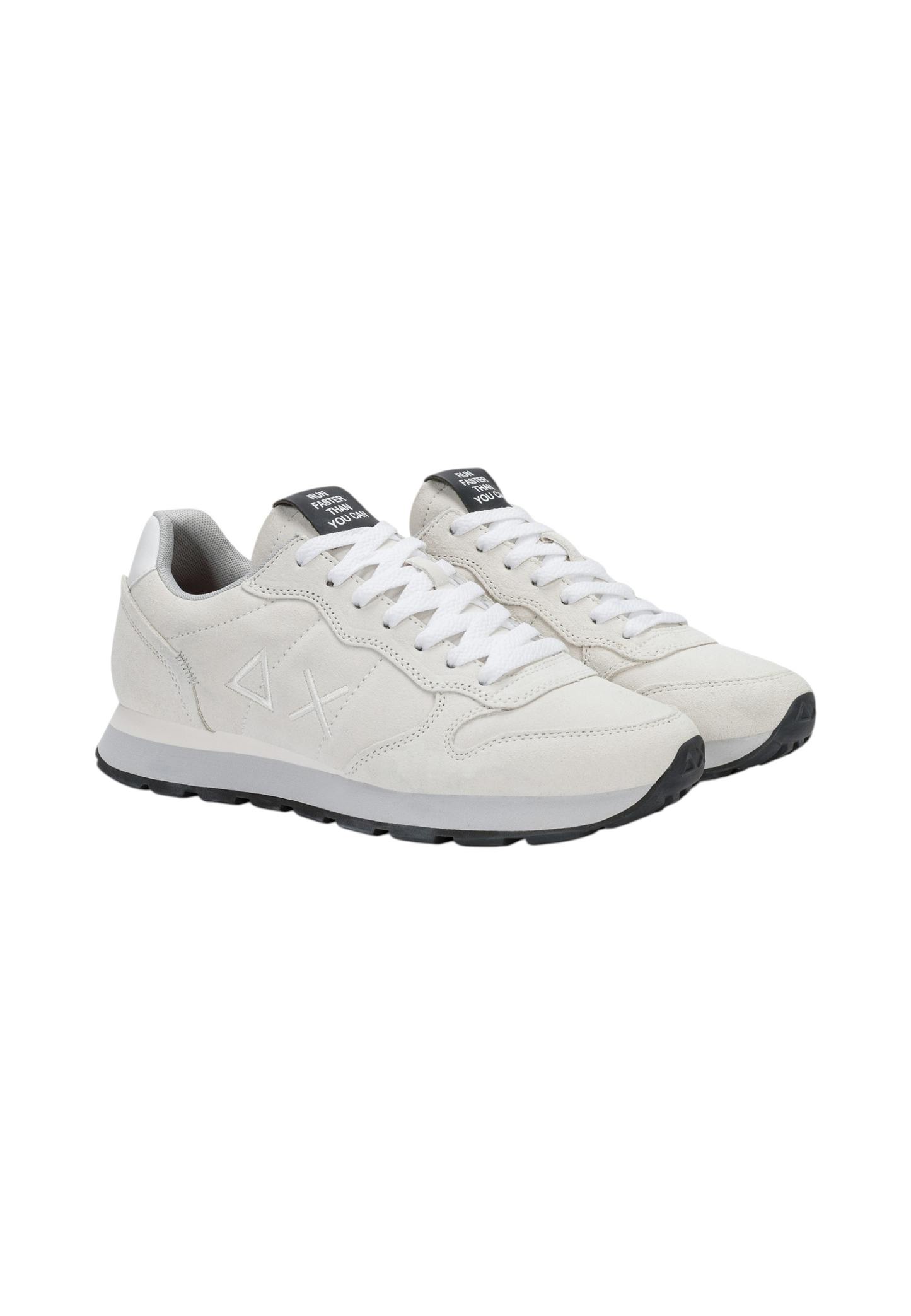 Sneakers Basse Uomo Sun68 Stile Running, Suede, Logo Ricamato Tom Suede Z46106
