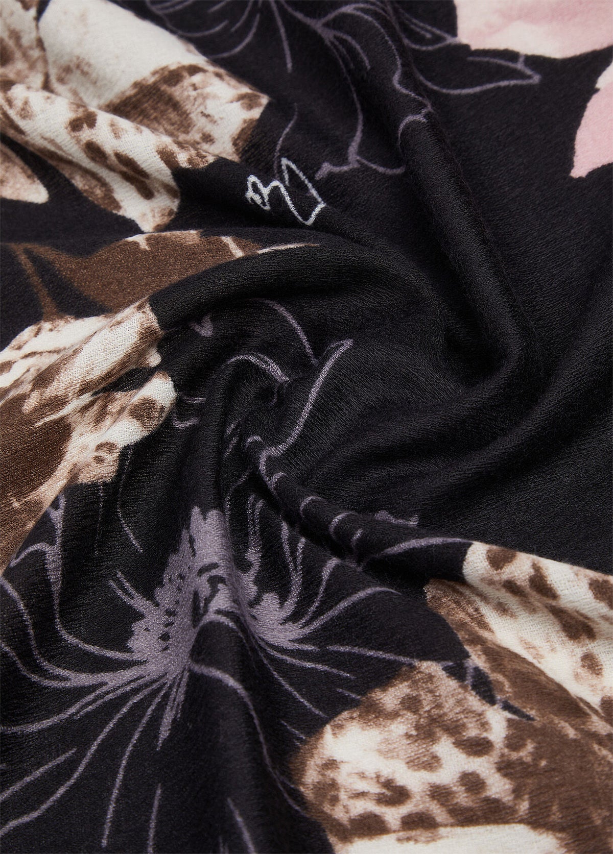 Sciarpa  Donna Liu Jo Flower Maculata 180x70  2F6065T2745