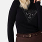 Maglione Collo Alto Donna Guess Logo triangolo Hallie W6BR54Z1455