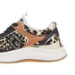 Sneakers Basse Donna Liu Jo In Pelle Con Inserti Animalier E Platform Stardust 01 BF6029TX549