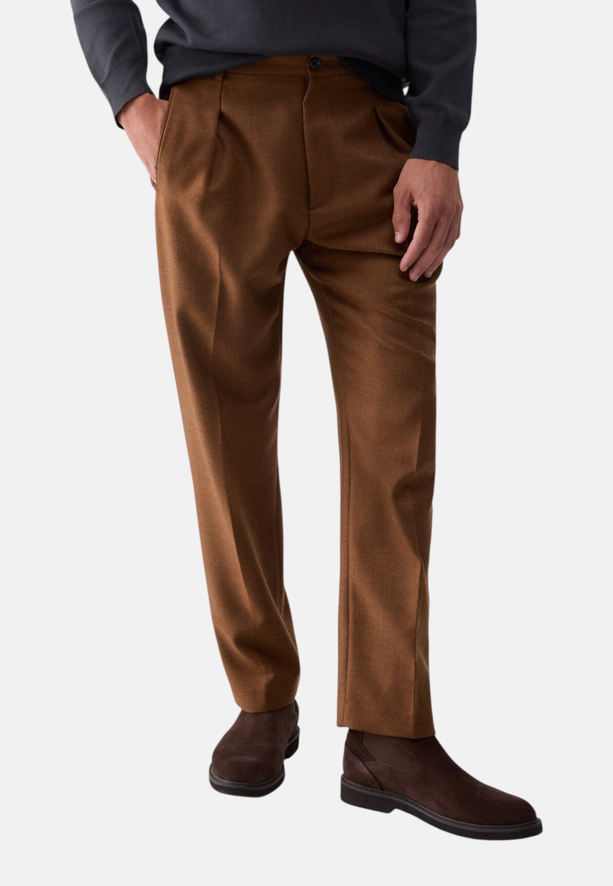 Pantaloni  Uomo Liu Jo Sartoriale Con Pinces  QF6138T875A