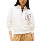 Felpa A Girocollo Donna Tommy Jeans Stile Polo Tjw H Graphic Hwk