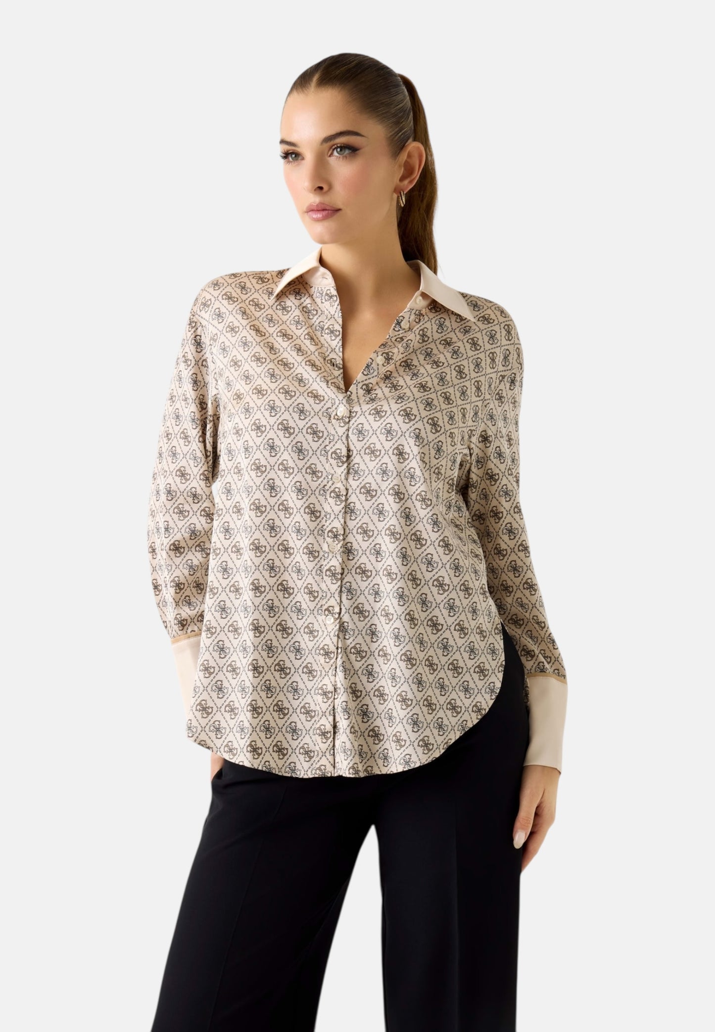 Camicia Manica lunga Donna Guess  Alexandra W4YH47WF1T2