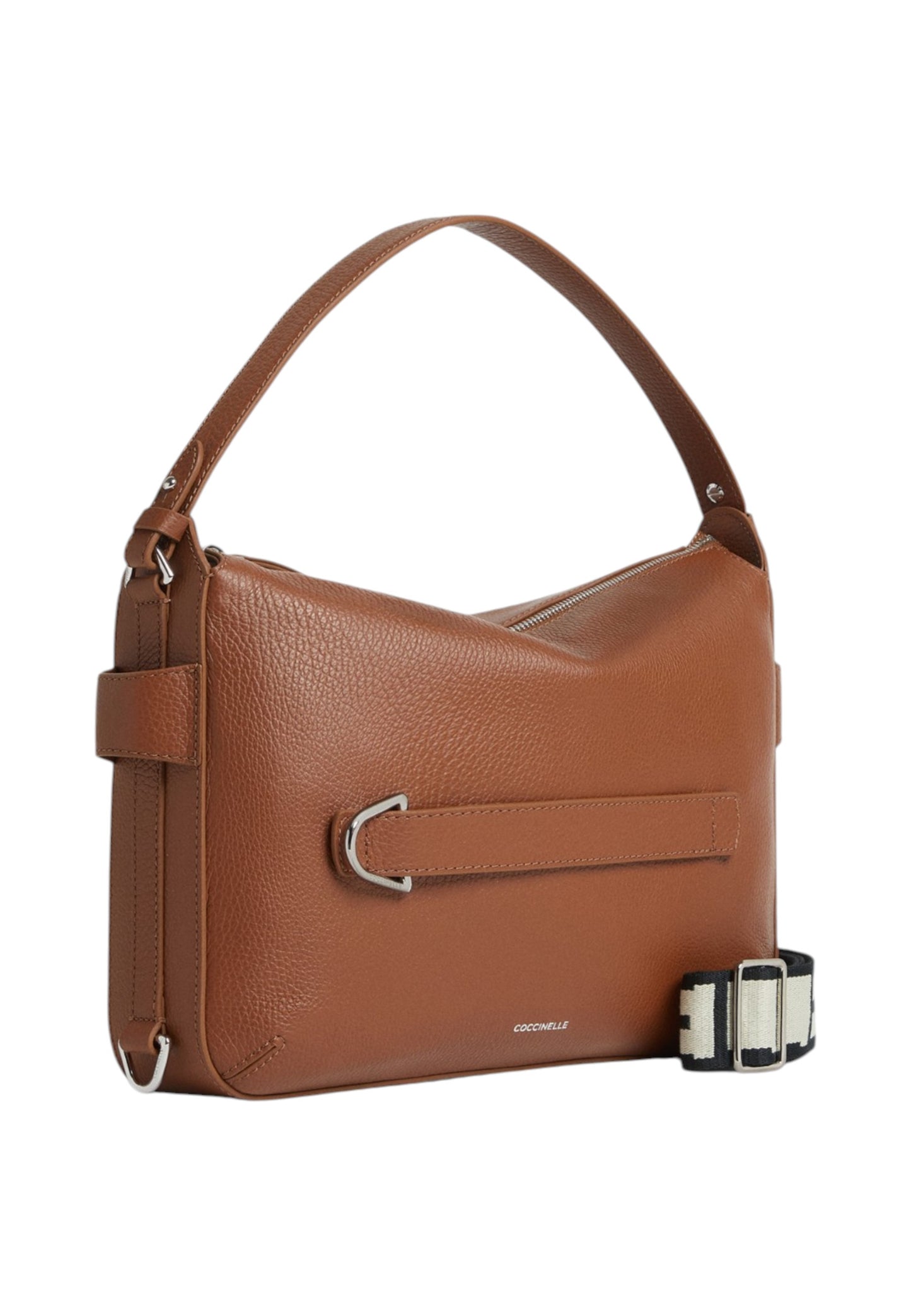 Borsa A Spalla Donna Coccinelle In Pelle Martellata Coccinelle Gretel Ribbon E1U6C130501